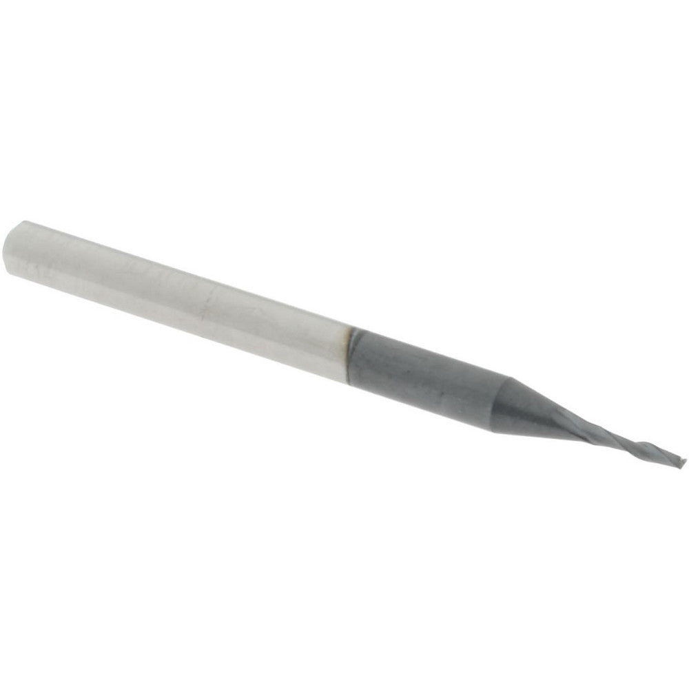 Accupro 76490507 Square End Mill 0.0394'' Dia, 0.1575'' LOC, 2 Flutes, Solid Carbide