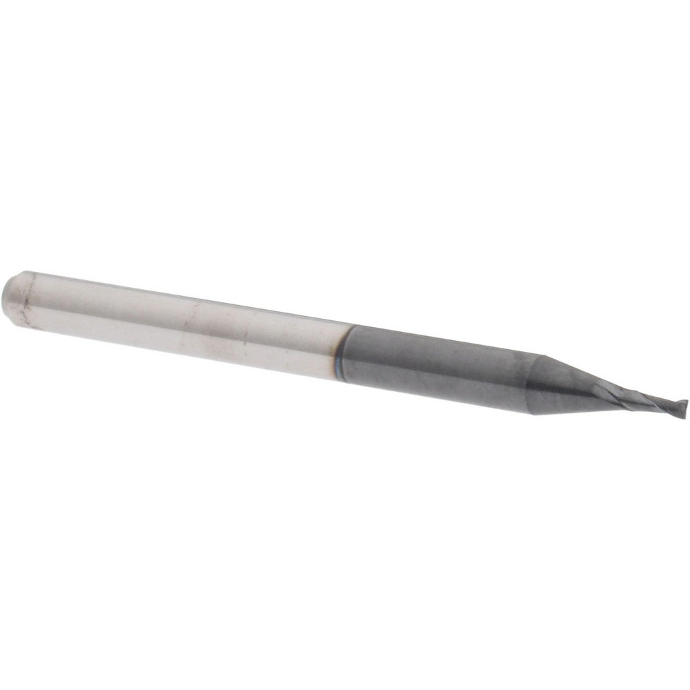 Accupro 76490713 Square End Mill 0.0394'' Dia, 0.0787'' LOC, 2 Flutes, Solid Carbide