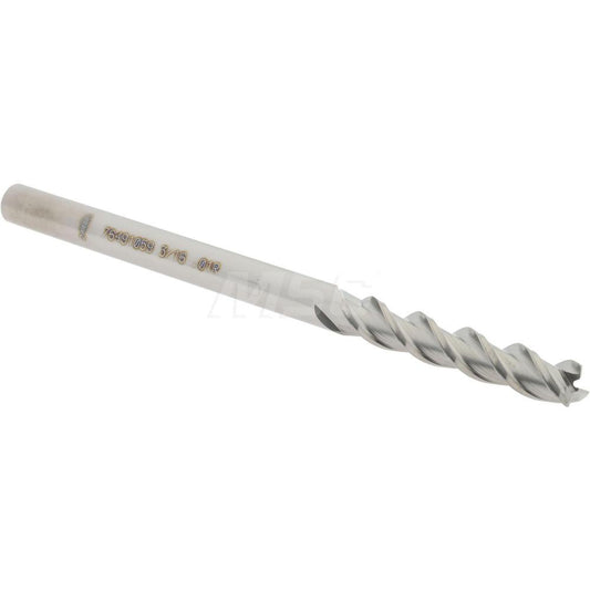 Accupro 76491059 Corner Radius End Mill 3/16" Dia, 1" LOC, 0.01" Radius, 3 Flutes, Solid Carbide