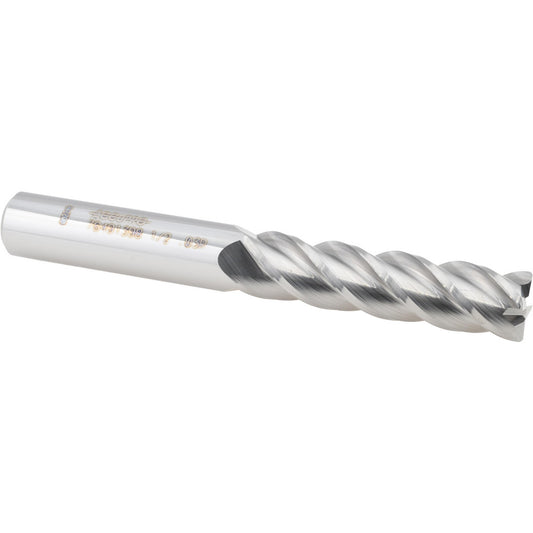 Accupro 76491398 Corner Radius End Mill 1/2" Dia, 2" LOC, 0.0300" Radius, 4 Flute, Solid Carbide