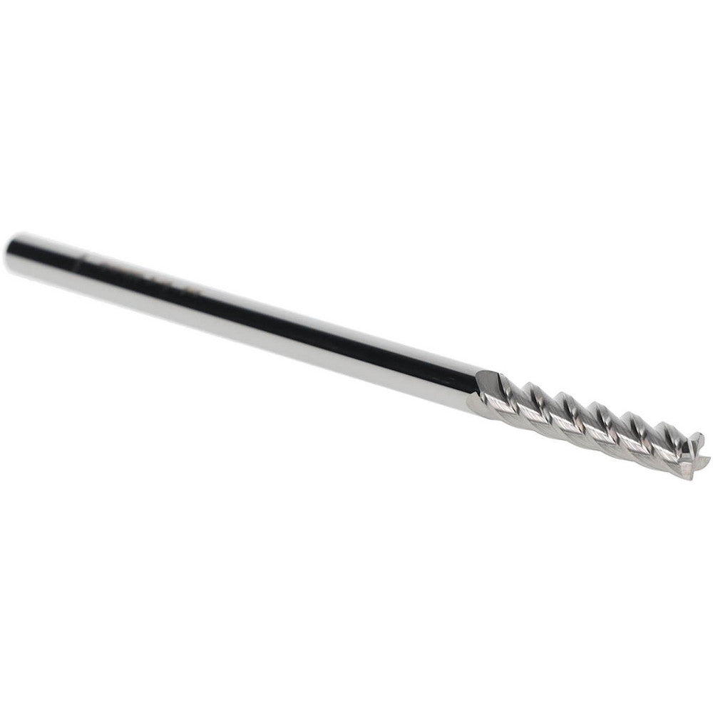 Accupro 76491828 Corner Radius End Mill 3/16" Dia, 1" LOC, 0.01" Radius, 4 Flutes, Solid Carbide