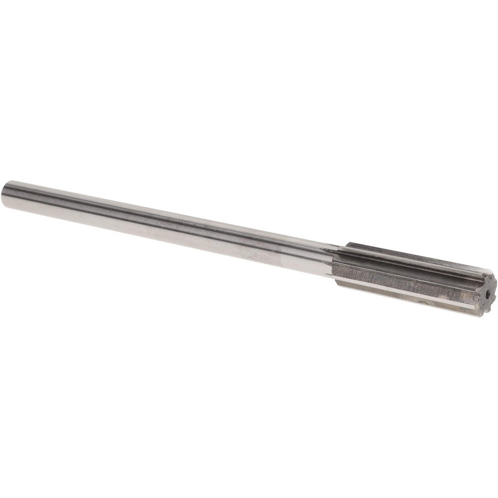 Value Collection SM0405930 Chucking Reamer 0.5930" Dia, 8" OAL, 2" Flute Length, Straight Flute, Straight-Cylindrical Shank, HSS
