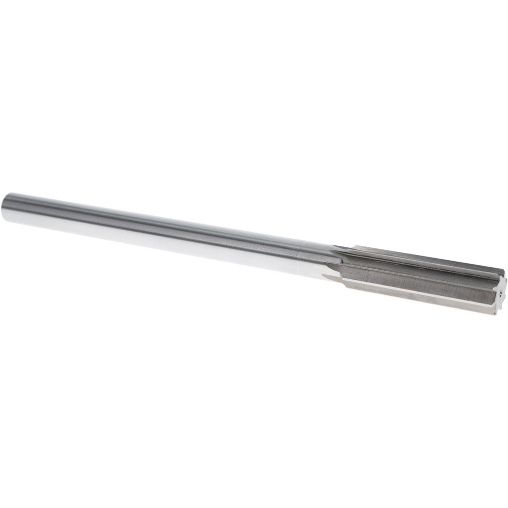 Value Collection SM0406720 Chucking Reamer 0.6720" Dia, 9" OAL, 2-1/4" Flute Length, Straight Flute, Straight-Cylindrical Shank, HSS