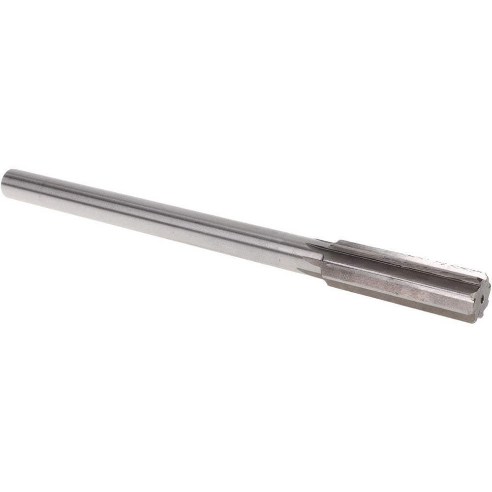 Value Collection SM0407180 Chucking Reamer 0.7180" Dia, 9" OAL, 2-1/4" Flute Length, Straight Flute, Straight-Cylindrical Shank, HSS