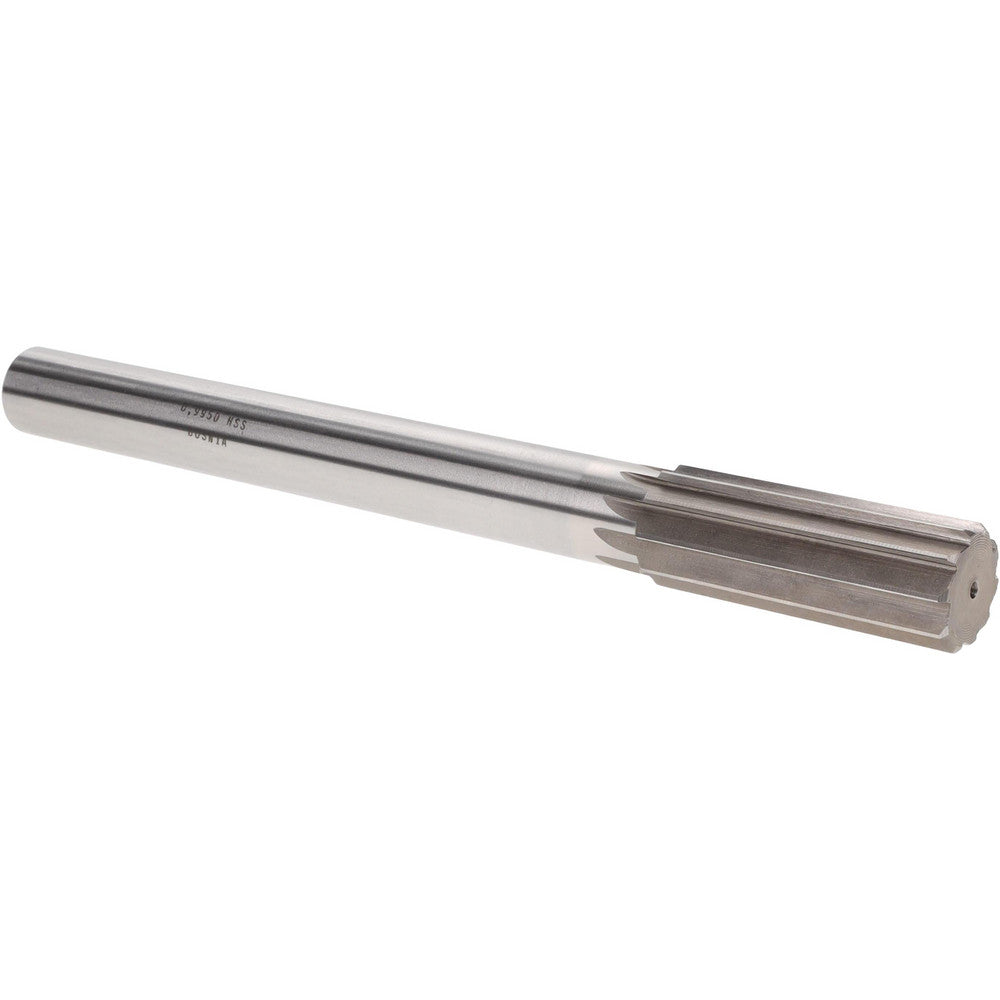 Value Collection SM0409950 Chucking Reamer 0.9950" Dia, 10-1/2" OAL, 2-3/4" Flute Length, Straight Flute, Straight-Cylindrical Shank, HSS
