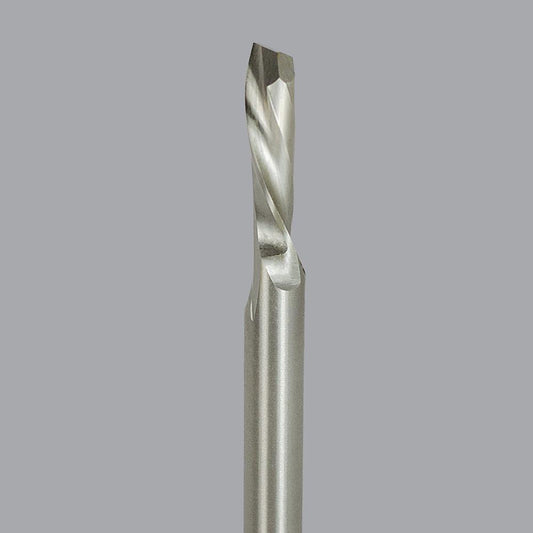 Onsrud 40-008 Spiral Router Bit 0.25" Dia, 0.75" LOC, 1/4" Shank Dia, Downcut