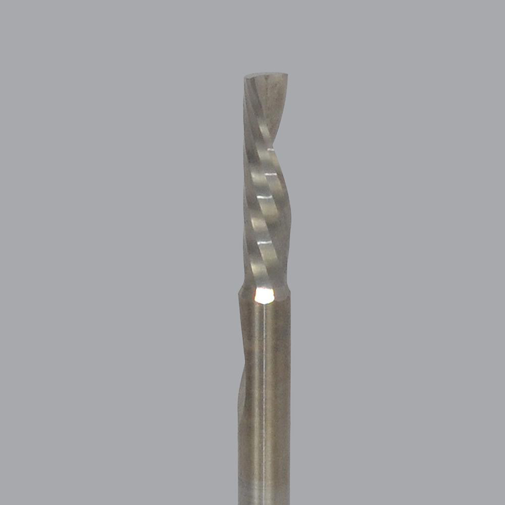 Onsrud 62-713 Spiral Router Bit 0.125" Dia, 0.5" LOC, 1/8" Shank Dia, Downcut