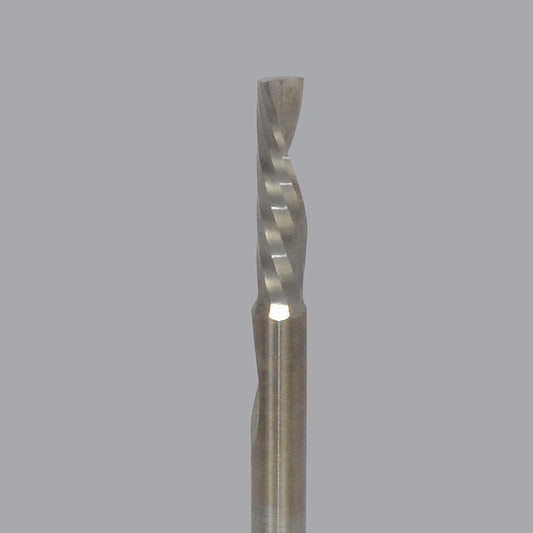 Onsrud 62-713 Spiral Router Bit 0.125" Dia, 0.5" LOC, 1/8" Shank Dia, Downcut