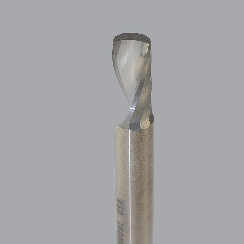 Onsrud 62-769 Spiral Router Bit 0.1875" Dia, 0.625" LOC, 3/16" Shank Dia, Downcut