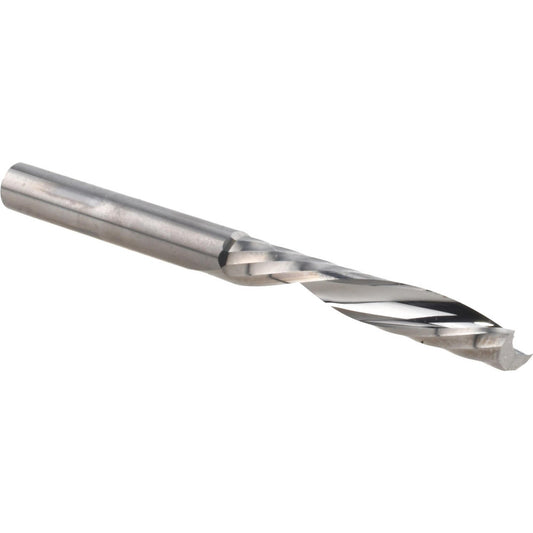 Onsrud 62-777 Spiral Router Bit 0.25" Dia, 1.5" LOC, 1/4" Shank Dia, Downcut