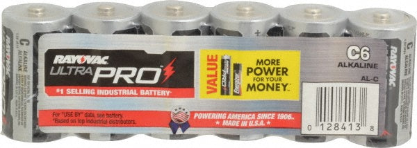 Rayovac ALC-6 Standard Battery Size C, Alkaline
