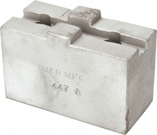 H & R Manufacturing HR-447-A Soft Lathe Chuck Jaw Tongue & Groove