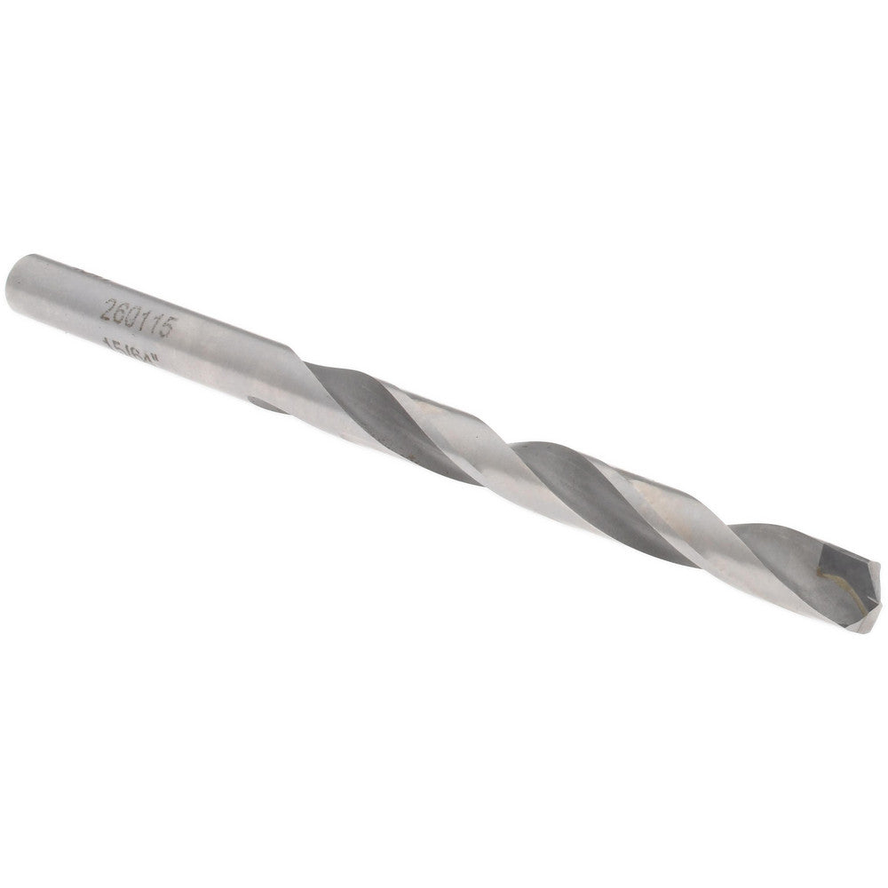Rock River Tool Inc. 260115 Jobber Length Drill Bit 15/64" (0.2344) Dia, 135 deg, Carbide-Tipped