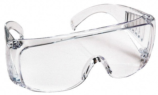PIP 250-99-0900 Safety Glasses Scratch-Resistant, Polycarbonate, Clear Lenses, Frameless