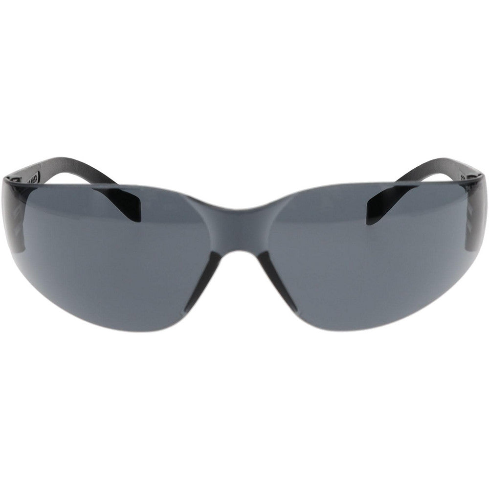 PRO-SAFE 48271 Safety Glasses Scratch-Resistant, Polycarbonate, Gray Lenses, Frameless