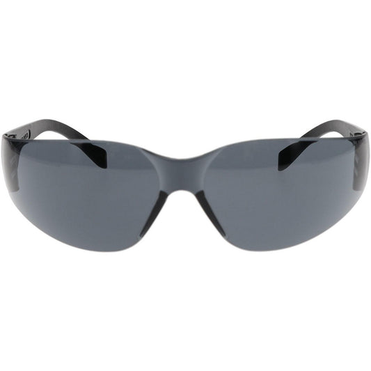 PRO-SAFE 48271 Safety Glasses Scratch-Resistant, Polycarbonate, Gray Lenses, Frameless