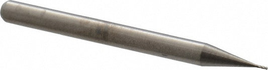 M.A. Ford 11101500 Square End Mill 0.0150" Dia, 0.0450" LOC, 4 Flute, Solid Carbide