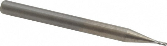 M.A. Ford 11103000 Square End Mill 0.0300" Dia, 0.0900" LOC, 4 Flute, Solid Carbide