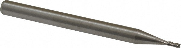 M.A. Ford 11104000 Square End Mill 0.0400" Dia, 0.1200" LOC, 4 Flute, Solid Carbide