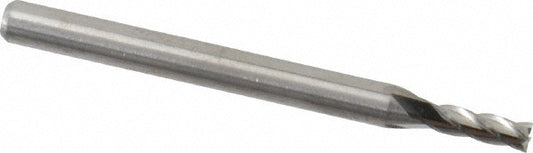 M.A. Ford 11108500 Square End Mill 0.0850" Dia, 0.2550" LOC, 4 Flute, Solid Carbide