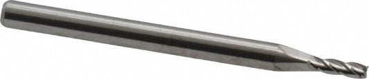 M.A. Ford 11106690 Square End Mill 1.70 mm Dia, 5.10 mm LOC, 4 Flute, Solid Carbide