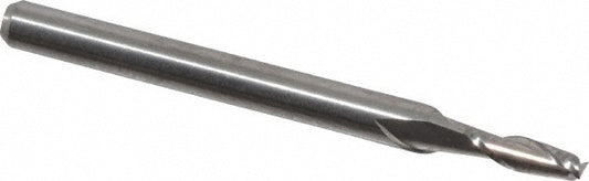 M.A. Ford 12109000 Square End Mill 0.0900" Dia, 0.2700" LOC, 2 Flute, Solid Carbide