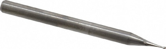 M.A. Ford 12101960 Square End Mill 0.50 mm Dia, 1.50 mm LOC, 2 Flute, Solid Carbide