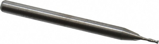 M.A. Ford 12103150 Square End Mill 0.80 mm Dia, 2.40 mm LOC, 2 Flute, Solid Carbide