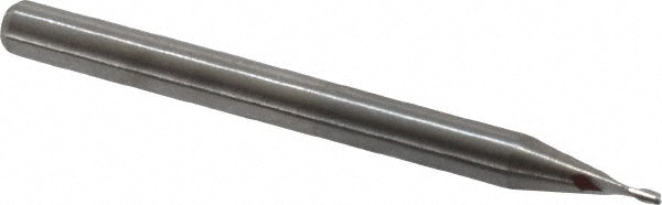 M.A. Ford 16403000 Square End Mill 0.0300" Dia, 0.0600" LOC, 2 Flute, Solid Carbide