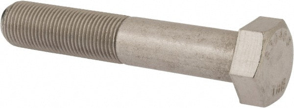 Value Collection R57001270 Hex Head Cap Screw 5/8-18 x 3-1/2", Grade 18-8 Stainless Steel, Uncoated