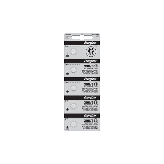 Energizer 390-389TZ Size 390/389, Silver Oxide, Button & Coin Cell Battery