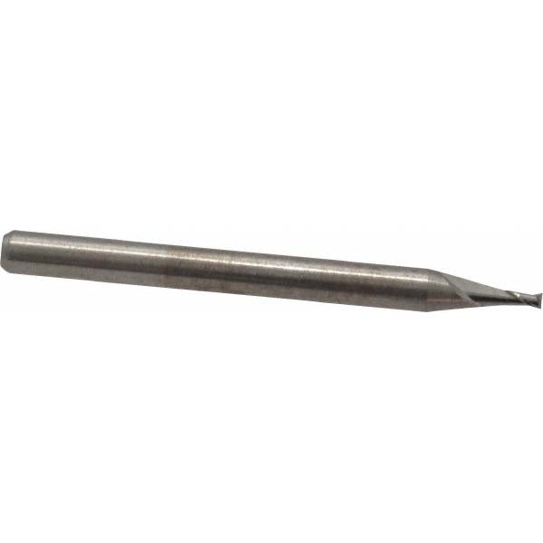 M.A. Ford 16404680 Square End Mill 0.0469" Dia, 0.0938" LOC, 2 Flute, Solid Carbide