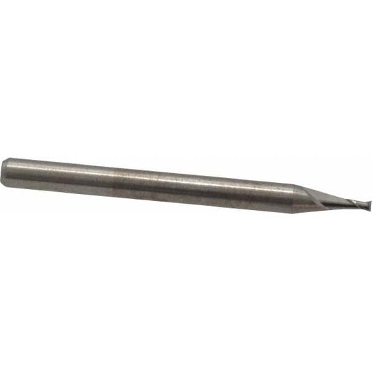 M.A. Ford 16404680 Square End Mill 0.0469" Dia, 0.0938" LOC, 2 Flute, Solid Carbide