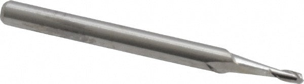M.A. Ford 16406250 Square End Mill 1/16" Dia, 1/8" LOC, 2 Flute, Solid Carbide