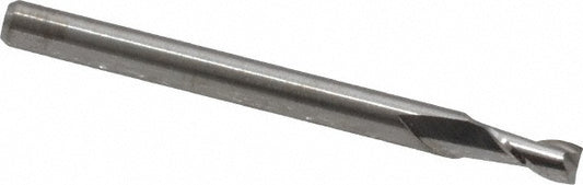 M.A. Ford 16410930 Square End Mill 7/64" Dia, 7/32" LOC, 2 Flute, Solid Carbide