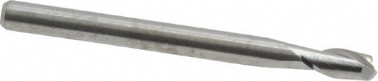 M.A. Ford 16412500 Square End Mill 1/8" Dia, 1/4" LOC, 2 Flute, Solid Carbide
