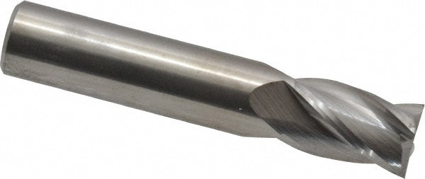 M.A. Ford 16337500 Square End Mill 3/8" Dia, 5/8" LOC, 4 Flute, Solid Carbide