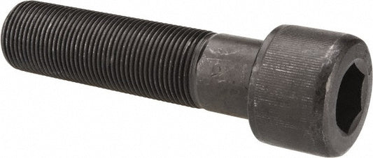 Value Collection 581844BR Hex Socket Cap Screw 1-14, 4" Length Under Head, Alloy Steel, Black Oxide Finish