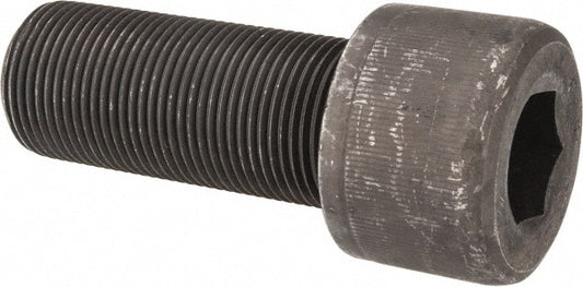 Value Collection 581913BR Hex Socket Cap Screw 1-1/4-12, 3" Length Under Head, Alloy Steel, Black Oxide Finish