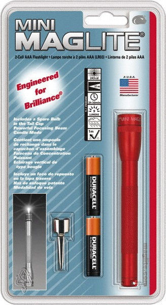 Mag-Lite M3A036 Mini Flashlight Krypton Bulb