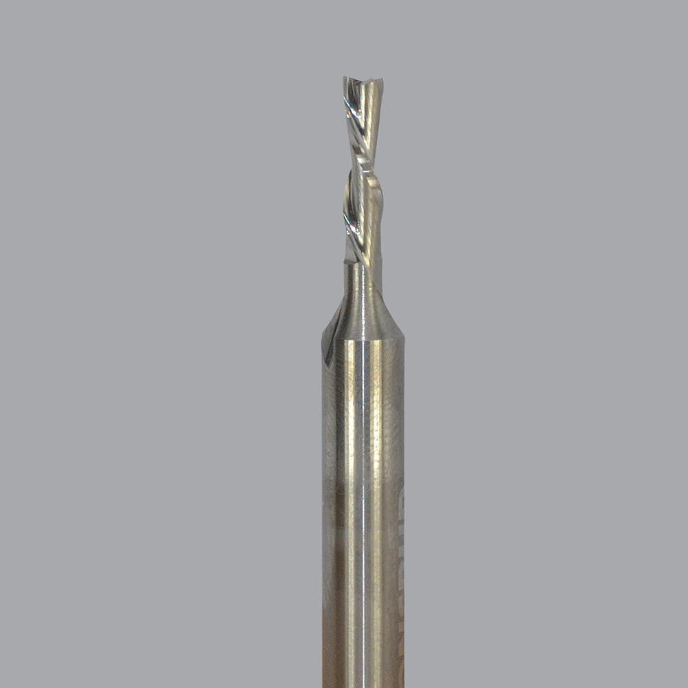 Onsrud 57-240 Spiral Router Bit 0.125" Dia, 0.5" LOC, 1/4" Shank Dia, Downcut