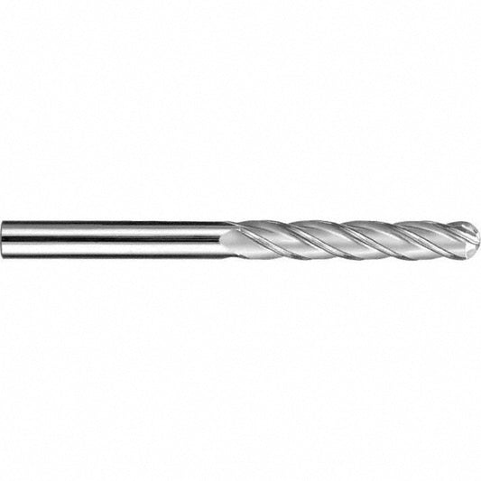 Kyocera SGS Precision Tools 31766 Square End Mill 1/2" Dia, 2" LOC, 4 Flute, Solid Carbide