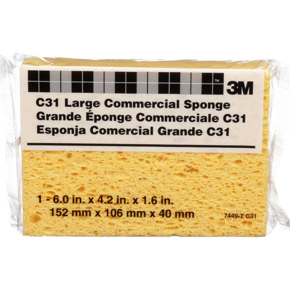 3M 7000042920 Commercial Size Sponge C31, 6 in x 4.25 in x 1.625 in