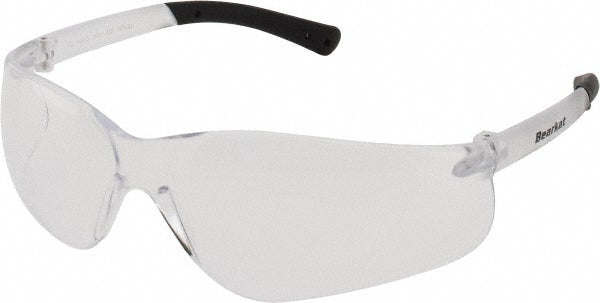 MCR Safety BK110AF Safety Glasses Anti-Fog & Scratch-Resistant, Polycarbonate, Clear Lenses, Frameless