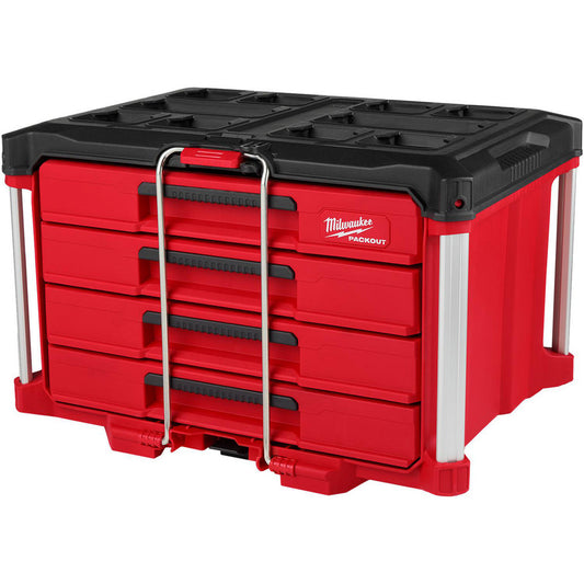 Milwaukee Tool 48-22-8444 Tool Boxes, Cases & Chests Type Cooler/Tool Tote/Tool Bag/ Tool Storage  Color Red Black  Material Polypropylene    Height (Decimal Inch) 14.300000  Depth (Decimal Inch) 12.8000