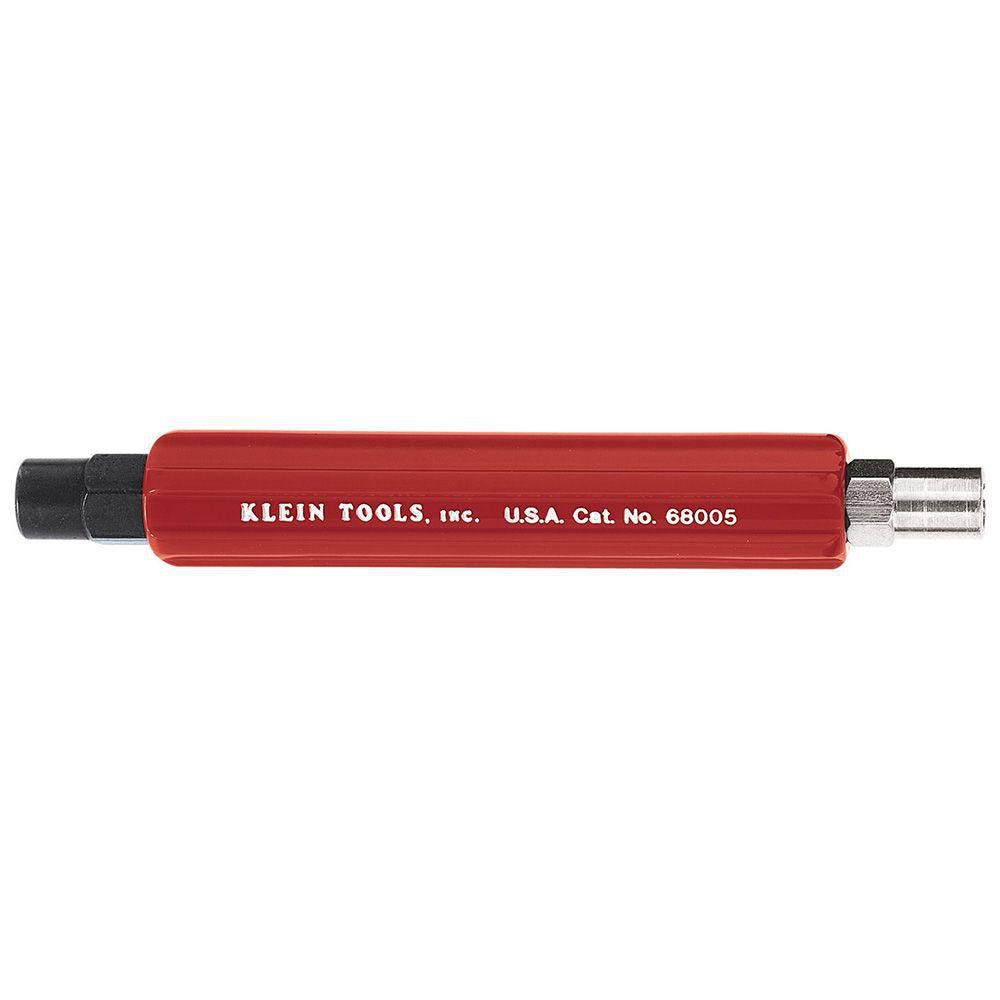 Klein Tools 68005 6 Point, Black/Chrome Coated, Can Socket Wrench