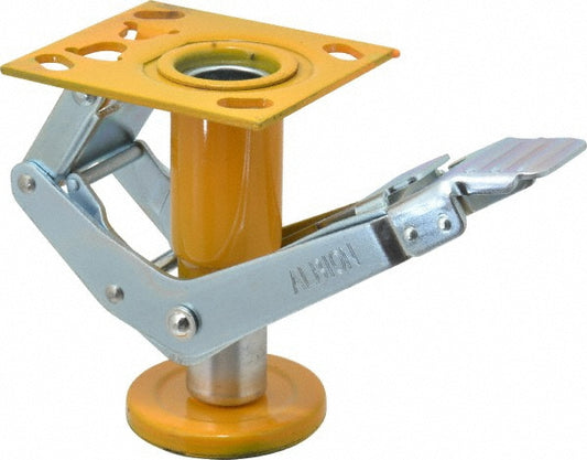 Albion 16LE0680 7-1/4" Mounting Height, Position Floor Lock for 6" Diam Caster Wheels