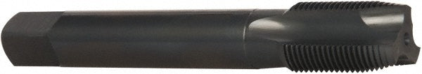 OSG 2593401 Spiral Point Tap M20x1.5 Metric Fine, 3 Flutes, Plug Chamfer, 6H Class of Fit, HSS-E Vanadium, Steam Oxide Coated