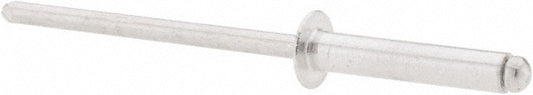 RivetKing ABA48/P500 Open End Blind Rivet Size 48, Dome Head, Aluminum Body, Aluminum Mandrel