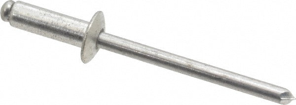 RivetKing ABA66/P500 Open End Blind Rivet Size 66, Dome Head, Aluminum Body, Aluminum Mandrel